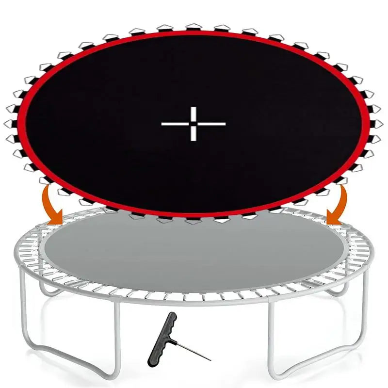 Premium Round Trampoline Jump Mat – Spare Mesh for Outdoor Trampolines