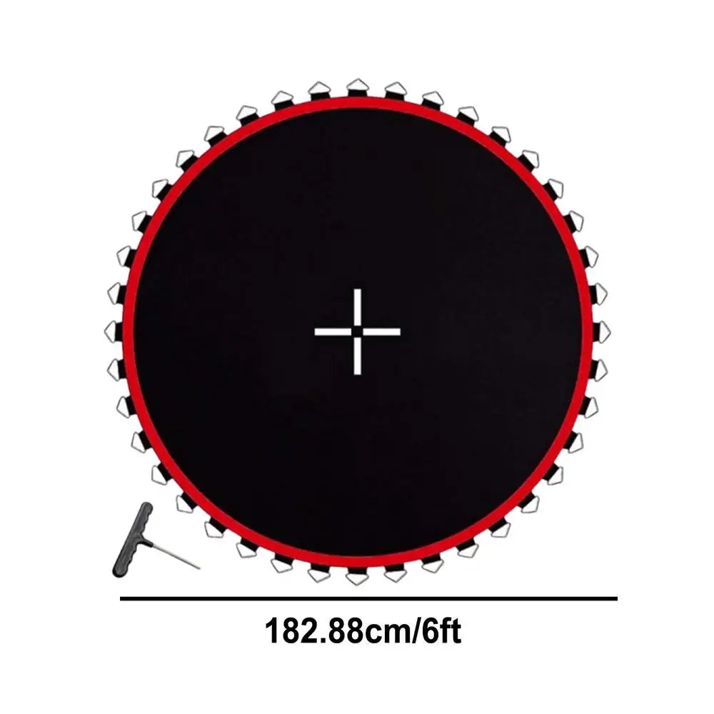 Premium Round Trampoline Jump Mat – Spare Mesh for Outdoor Trampolines