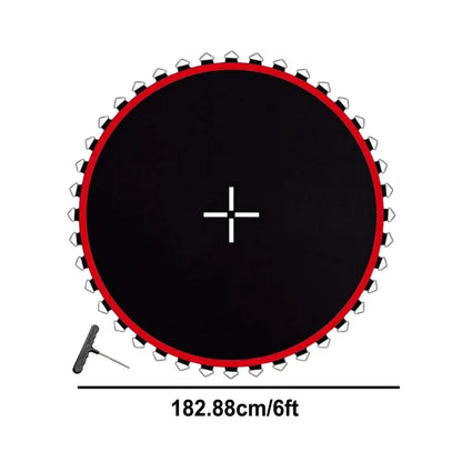 Premium Round Trampoline Jump Mat – Spare Mesh for Outdoor Trampolines
