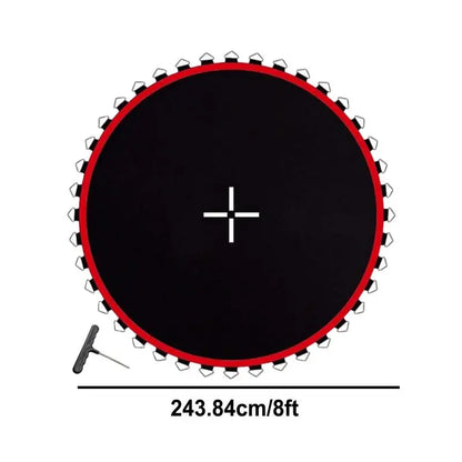 Premium Round Trampoline Jump Mat – Spare Mesh for Outdoor Trampolines