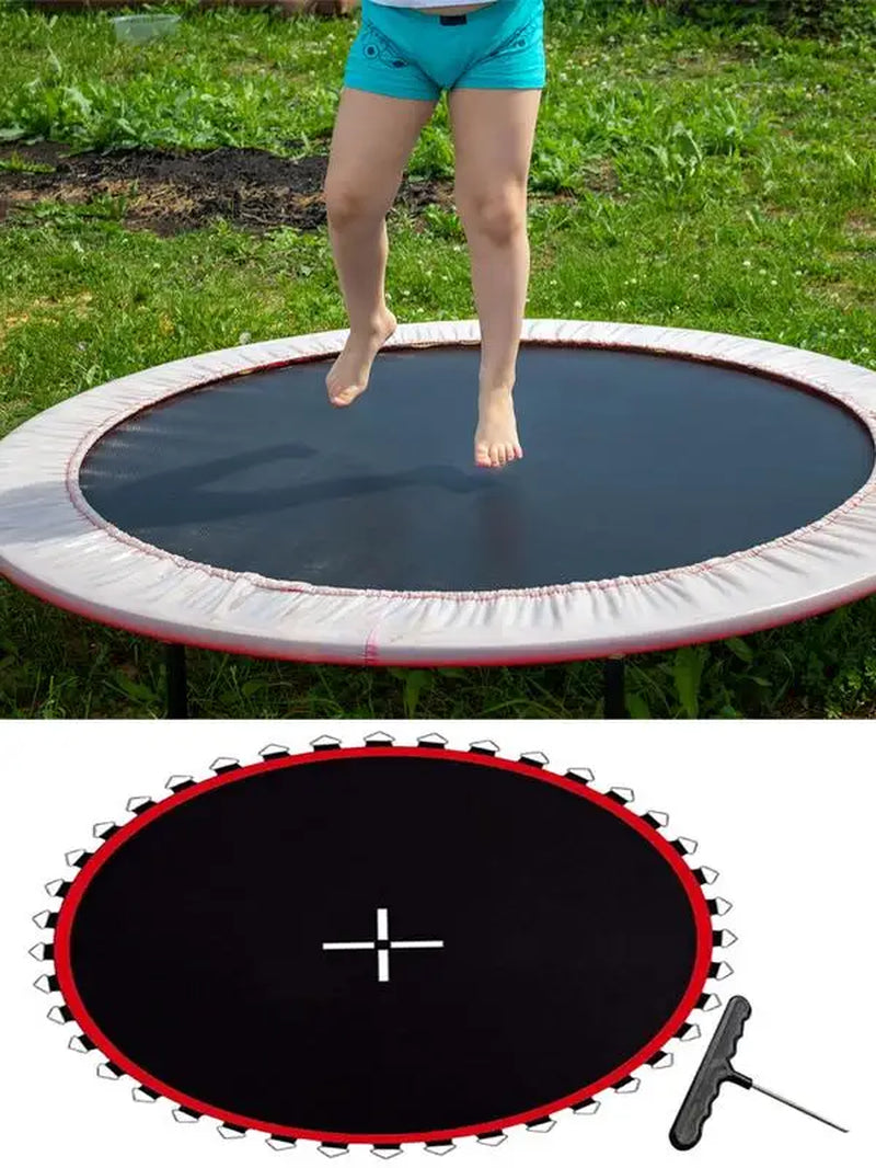 Premium Round Trampoline Jump Mat – Spare Mesh for Outdoor Trampolines