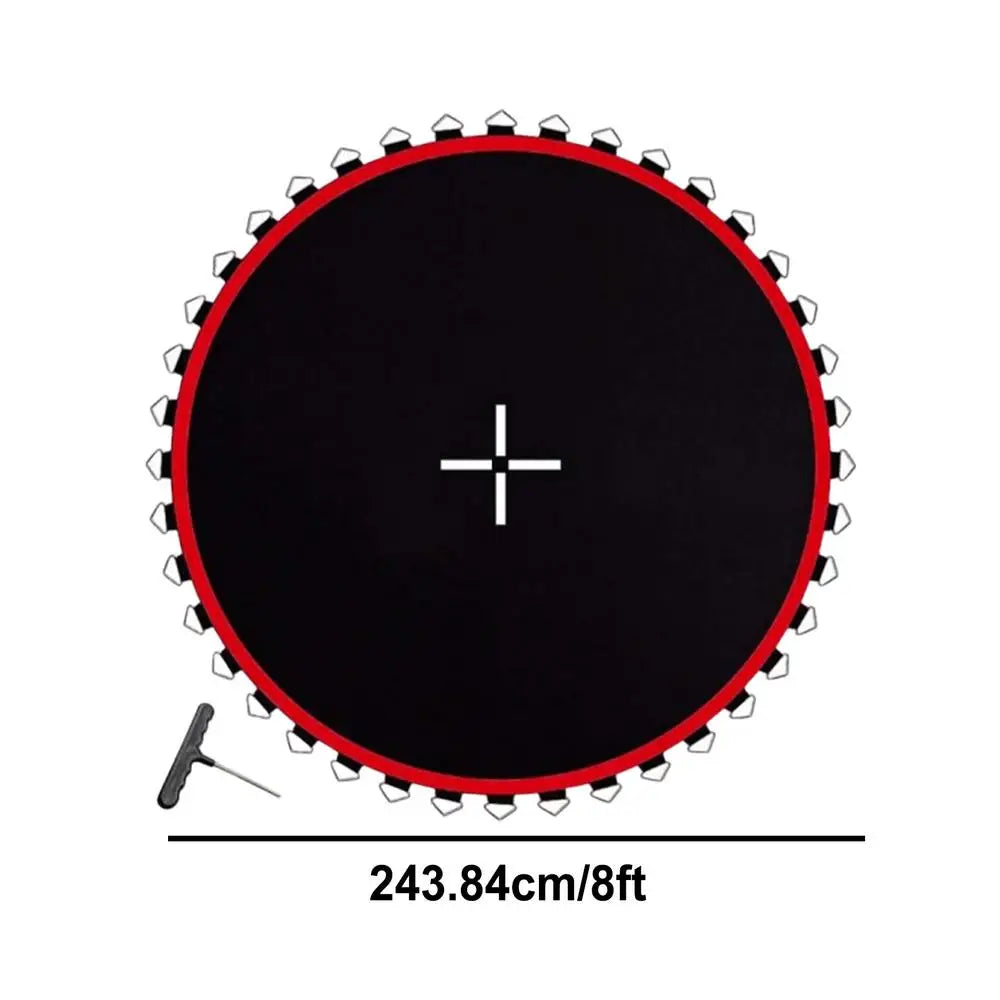 Premium Round Trampoline Jump Mat – Spare Mesh for Outdoor Trampolines